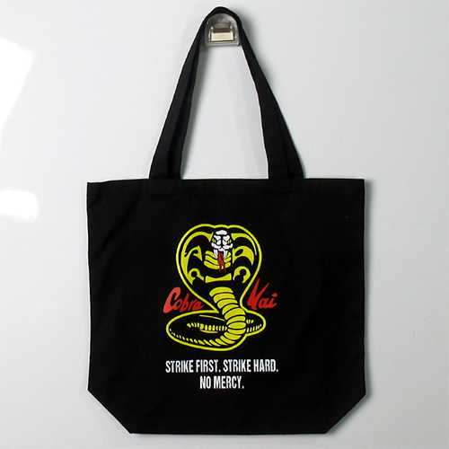 コブラ会 Cobra Kai/ コブラ会 スネーク ロゴ トートバッグ
