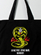 コブラ会 Cobra Kai/ コブラ会 スネーク ロゴ トートバッグ