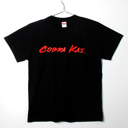 コブラ会 Cobra Kai/ コブラ会 オフィシャルロゴ Tシャツ ブラック XLサイズ