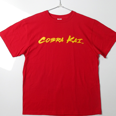 コブラ会 Cobra Kai/ コブラ会 オフィシャルロゴ Tシャツ レッド Sサイズ
