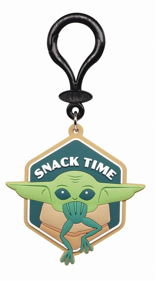 SW MANDALORIAN CHILD SNACK TIME SOFT PVC BAG CLIP (O/A) / MAY212741