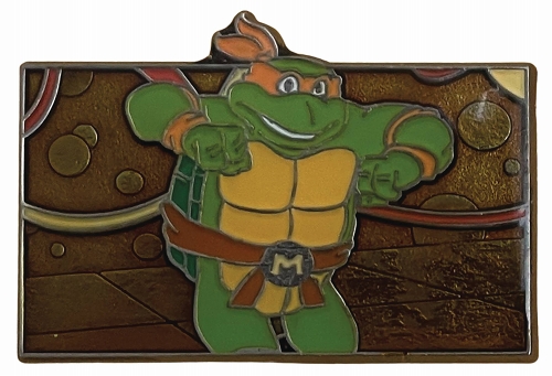 TMNT MICHAELANGELO IS A PARTY DUDE PIN / MAY212753