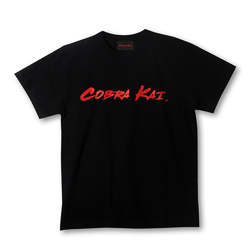 【再入荷】コブラ会 Cobra Kai/ コブラ会 オフィシャルロゴ Tシャツ ブラック Sサイズ