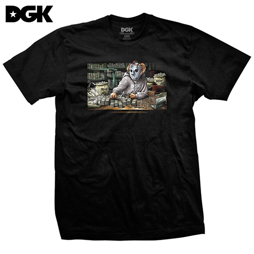 DGK/ コインティン ラックス Tシャツ ブラック US Mサイズ