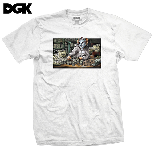DGK/ コインティン ラックス Tシャツ ホワイト US Mサイズ