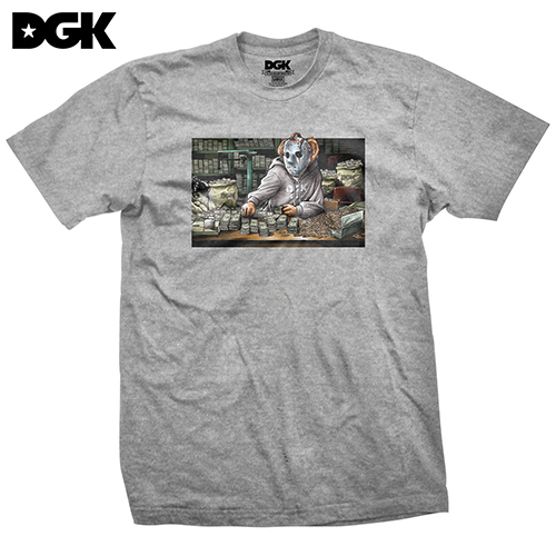 DGK/ コインティン ラックス Tシャツ アスレチック・ヘザー US Mサイズ