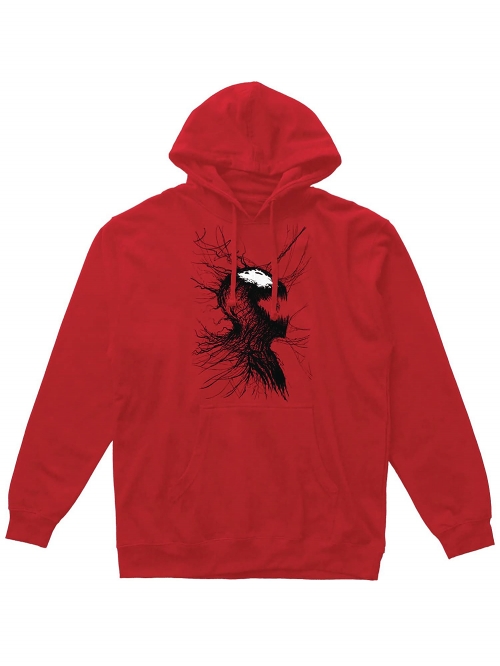 SPIDER-MAN CARNAGE WEBHEAD PX RED PULLOVER HOODIE size M
