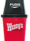 WENDY'S（ウェンディーズ）/ 20リットル ダストボックス: オールドレッド