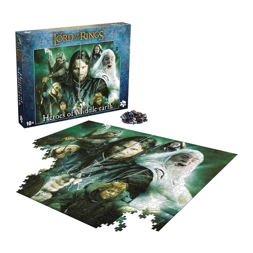LORD OF THE RINGS HEROES OF MIDDLE EARTH 1000PC PUZZLE / JUL213129