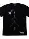 TORCH TORCH/ 黒沢清 アパレルコレクション: CURE キュア シャワーヘッド T-Shirt ブラック XLサイズ