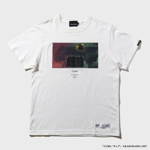 TORCH TORCH/ 黒沢 清 アパレルコレクション: CURE キュア 蓄音機 T-Shirt ホワイト Lサイズ