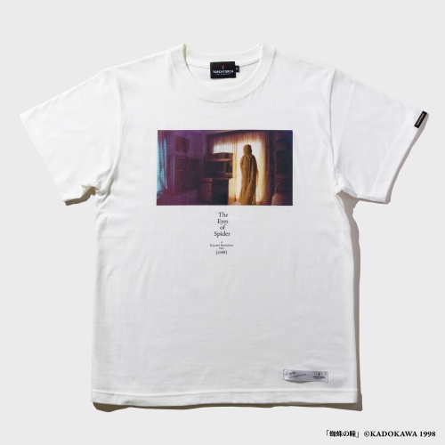 TORCH TORCH/ 黒沢 清 アパレルコレクション: 蜘蛛の瞳 T-Shirt ホワイト Sサイズ