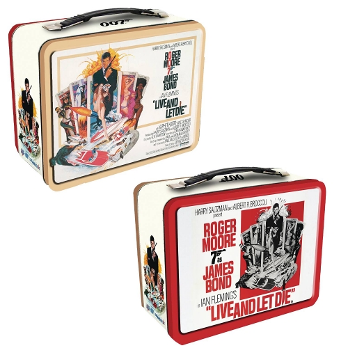 JAMES BOND LIVE AND LET DIE TIN TOTE / AUG213115