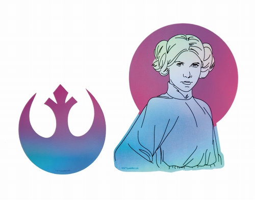 SW LEIA ORGANA REBEL LEADER HOLOGRAPHIC DEVICE DECAL / AUG213150