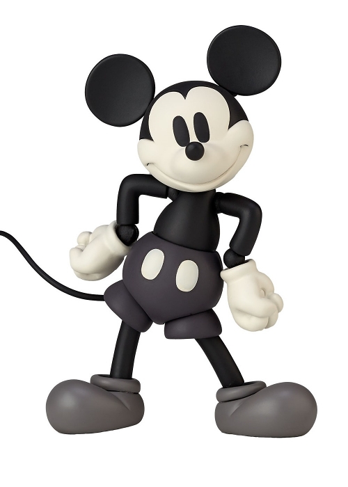 フィギュアコンプレックス ムービーリボ/ ディズニー: ミッキーマウス 1936 モノトーンカラー ver