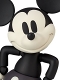 フィギュアコンプレックス ムービーリボ/ ディズニー: ミッキーマウス 1936 モノトーンカラー ver