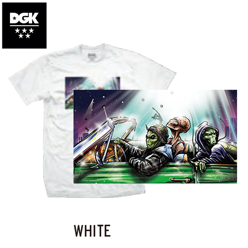DGK/ ジョント Tシャツ（ホワイト）: US Mサイズ