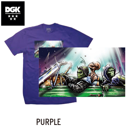 DGK/ ジョント Tシャツ（パープル）: US XLサイズ