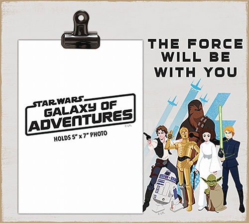 STAR WARS FORCE WILL BE WITH YOU PHOTO FRAME WITH CLIP / OCT212823