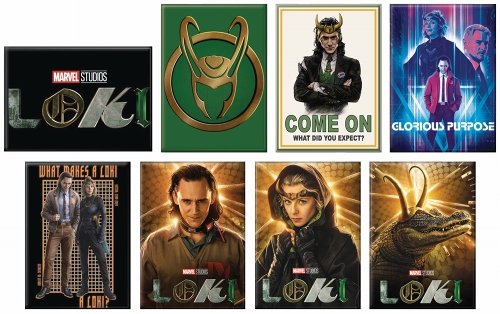 MARVEL LOKI 48PC MAGNET ASST / NOV212779