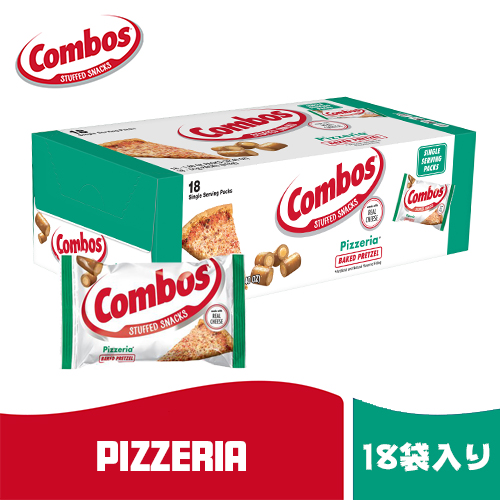 【豆魚雷高円寺店から出荷】Combos（コンボス）/ プレッツェルピザ 18袋入りBOX