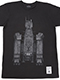 TORCH TORCH/ エイリアン ノストロモ号 Tシャツ ブラック サイズS