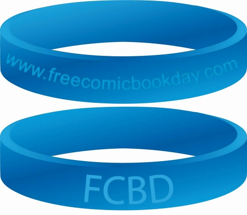 FCBD BLUE WRIST BAND  (O/A)  1-0-0)/ DEC210024 - イメージ画像