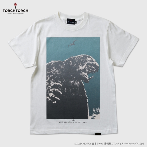 『ガメラ 大怪獣空中決戦』 × TORCH TORCH/ Tシャツ G1ノーマルVer. バニラホワイト サイズS