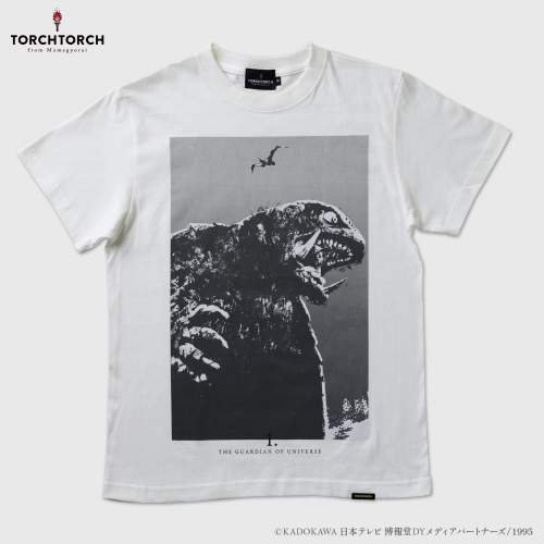 『ガメラ 大怪獣空中決戦』 × TORCH TORCH/ Tシャツ G1モノトーンVer. バニラホワイト サイズS