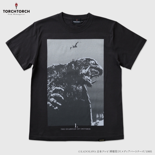 『ガメラ 大怪獣空中決戦』 × TORCH TORCH/ Tシャツ G1モノトーンVer. ブラック サイズS