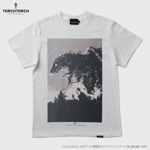 『ガメラ2 レギオン襲来』 × TORCH TORCH/ Tシャツ G2ノーマルVer. バニラホワイト サイズS - イメージ画像