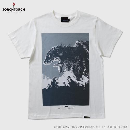 『ガメラ2 レギオン襲来』 × TORCH TORCH/ Tシャツ G2モノトーンVer. バニラホワイト サイズXXL