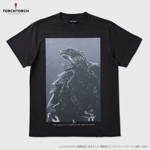 『ガメラ3 邪神＜イリス＞覚醒』 × TORCH TORCH/ Tシャツ G3モノトーンVer. ブラック サイズS