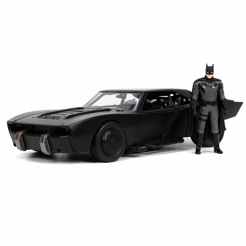 THE BATMAN -ザ・バットマン-/ バットモービル＆バットマン 1/24 ダイキャストビークル