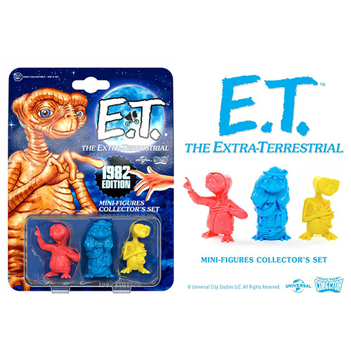E.T./ ミニフィギュア 3種セット（1982 エディション）