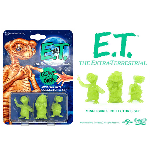 E.T./ ミニフィギュア 3種セット（グロウ エディション） - イメージ画像