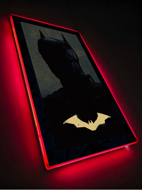THE BATMAN -ザ・バットマン-/ Vengeance #1 LED ミニポスターサイン ウォールライト - イメージ画像