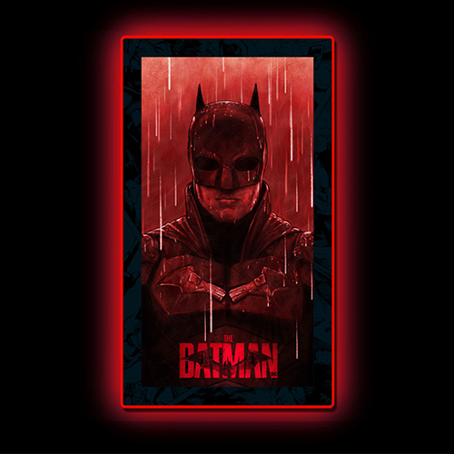 THE BATMAN -ザ・バットマン-/ Vengeance #3 LED ミニポスターサイン ウォールライト - イメージ画像