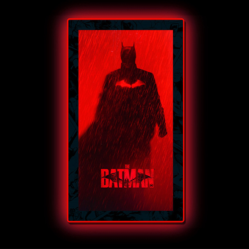 THE BATMAN -ザ・バットマン-/ Vengeance #4 LED ミニポスターサイン ウォールライト - イメージ画像