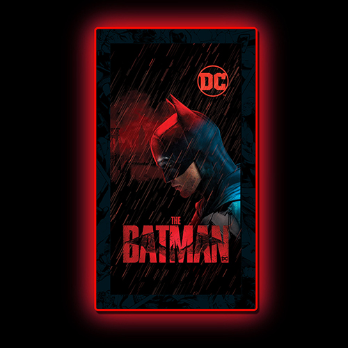 THE BATMAN -ザ・バットマン-/ Vengeance #5 LED ミニポスターサイン ウォールライト - イメージ画像