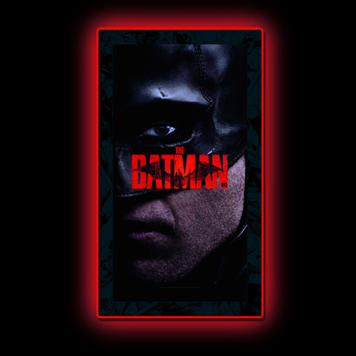 THE BATMAN -ザ・バットマン-/ Vengeance #6 LED ミニポスターサイン ウォールライト