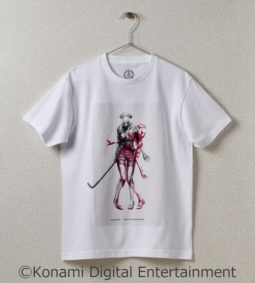 Gecco ライフマニアックス/ Tシャツ サイレントヒル: バブルヘッドナース ホワイト サイズS