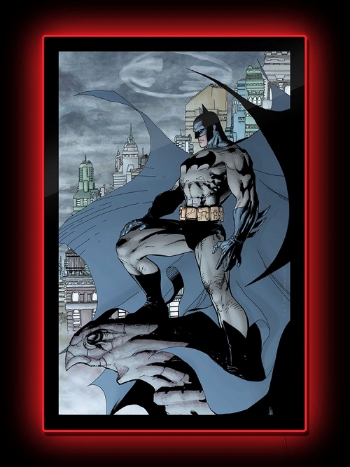 Batman #608 by ジム・リー LED ポスターサイン ウォールライト - イメージ画像