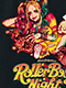 エロスティカ/ Roller Boogie Night Tシャツ ブラック サイズL
