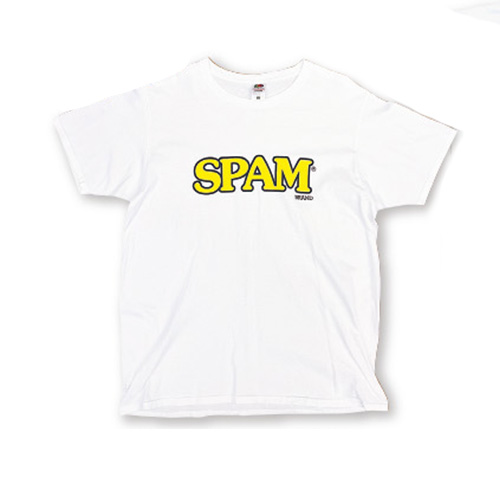 SPAM（スパム）/ Tシャツ（イエローロゴVer.）:US Lサイズ