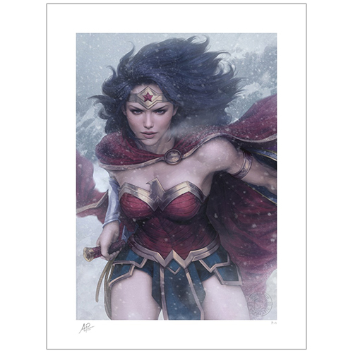 DCコミックス/ Wonder Woman #51 by Artgerm スタンリー・ラウ アートプリント - イメージ画像