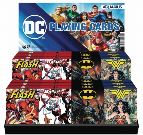 DC HEROES 24PC PLAYING CARD ASST (C: 1-1-2)/ JUL223246