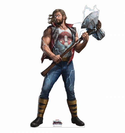 THOR LOVE AND THUNDER THOR 2 LIFE SIZE STANDEE (C: 1-1-2)/ JUL223279