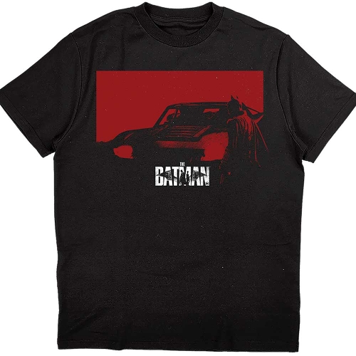 THE BATMAN （ザ・バットマン）/ Red Car Tシャツ （ブラック）: UK XLサイズ （US Lサイズ）