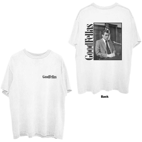 GoodFellas （グッドフェローズ）/ Henry Court Tシャツ （ホワイト）: UK XLサイズ （US Lサイズ）